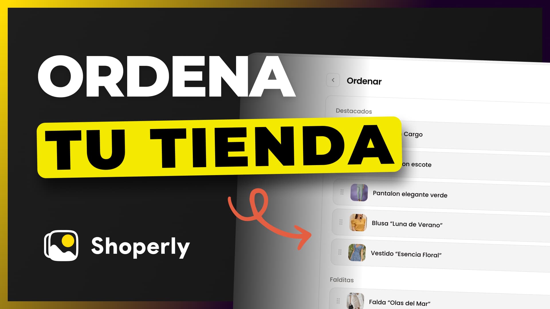 Ordenando tu tienda thumbnail